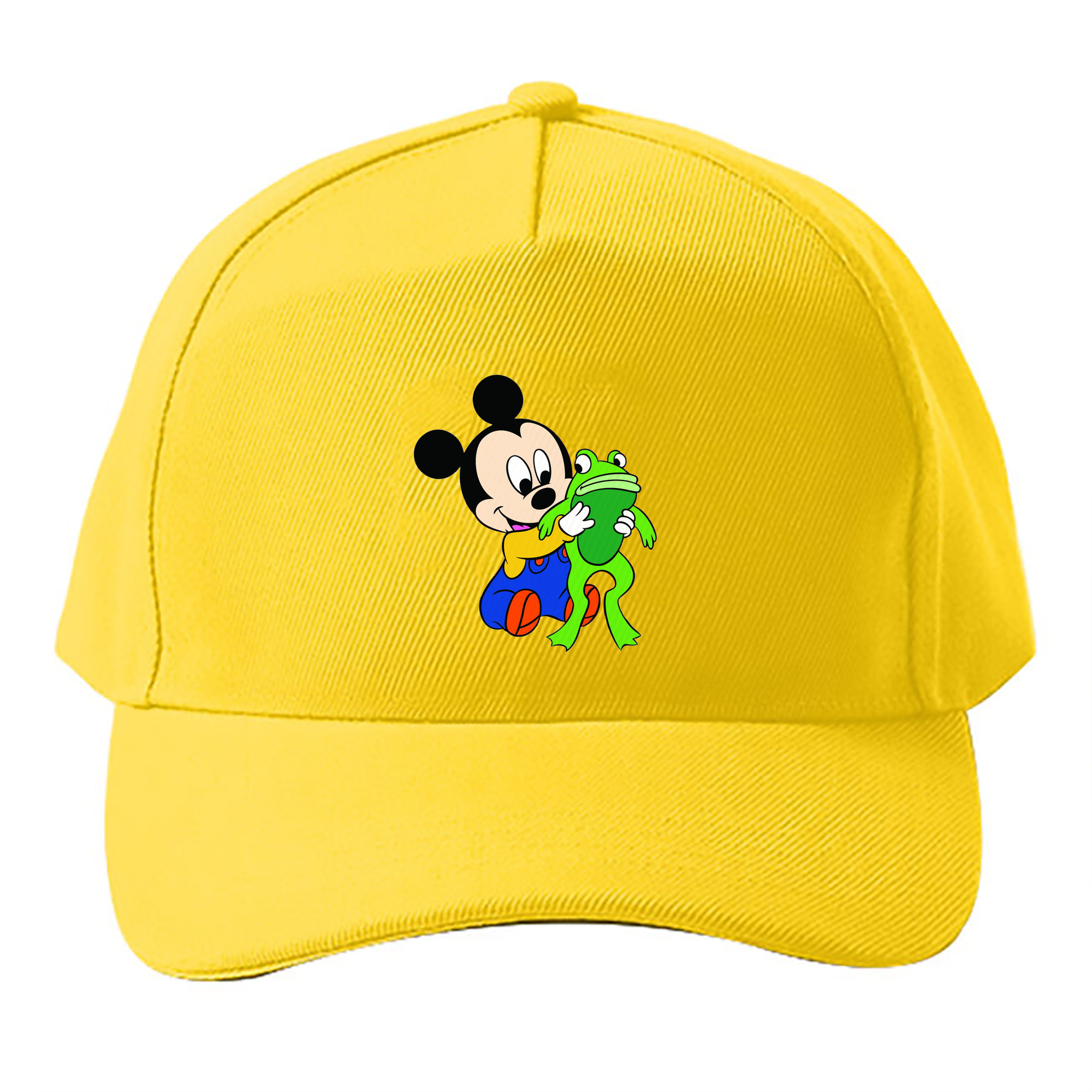 （画像用） ミッキーマウス Mickey Mouse ベースボールキャップ 綿100％ 男女兼用 帽子 スポーツ
